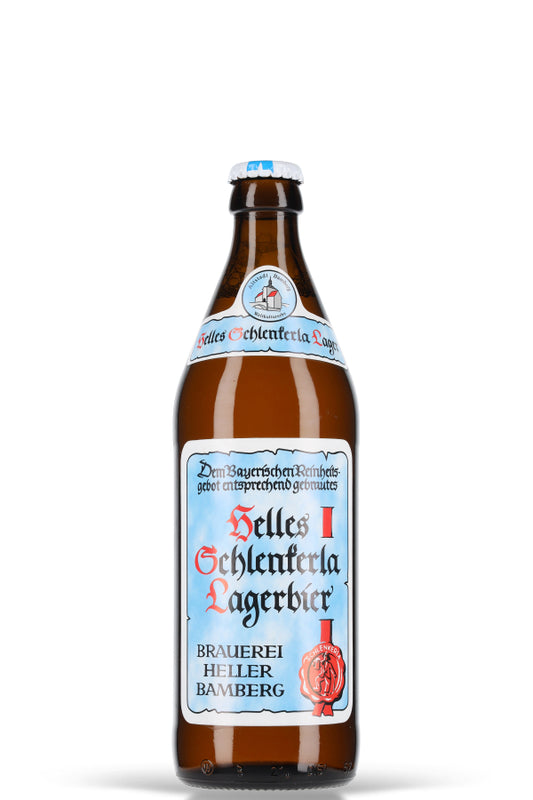 Schlenkerla Helles Lagerbier 4.3% vol. 0.5l