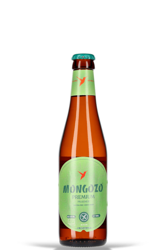 Mongozo Premium Pilsener 5% vol. 0.33l