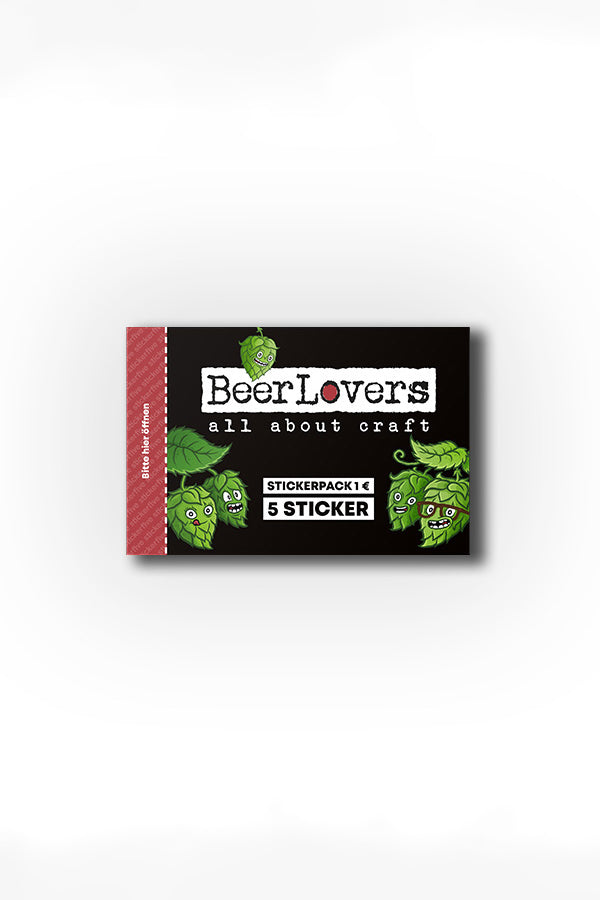 BeerLovers Stickerpack 5er